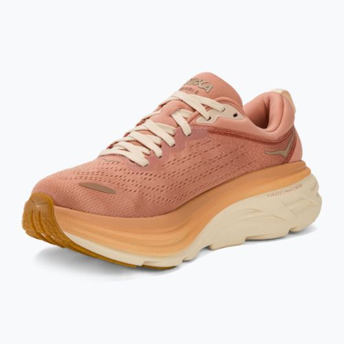 Кросівкі для бігу жіночі HOKA Bondi 8 sandstone/cream
