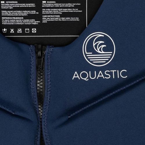 Жилет захисний чоловічий AQUASTIC AQS-LVM синій