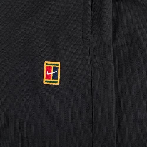 Штани для тенісу чоловічі Nike Court Heritage Fleece black