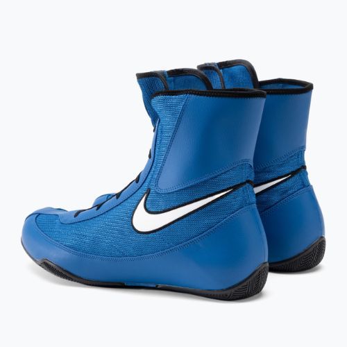 Боксерські кросівки боксерки Nike Machomai 2 team royal/white/black