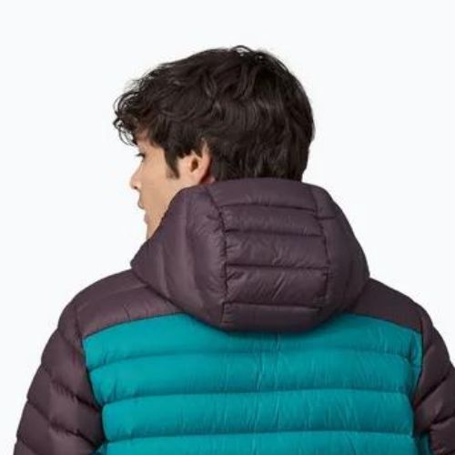 Пуховик чоловічий Patagonia Down Sweater Hoody belay blue