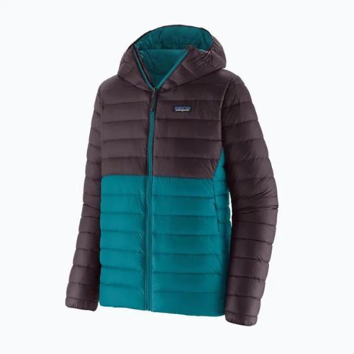 Пуховик чоловічий Patagonia Down Sweater Hoody belay blue