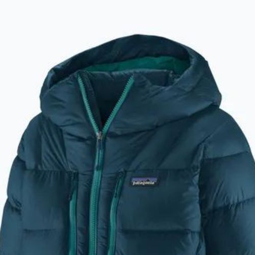 Пуховик жіночий Patagonia Fitz Roy Down Hoody lagom blue