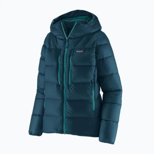 Пуховик жіночий Patagonia Fitz Roy Down Hoody lagom blue