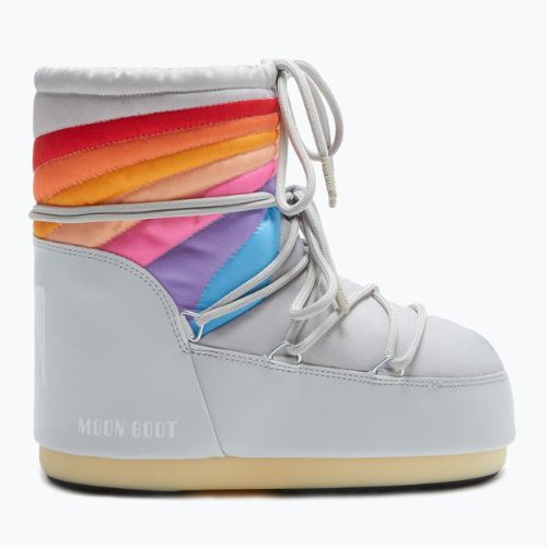 Снігоступи жіночі Moon Boot Icon Low Rainbow glacier grey