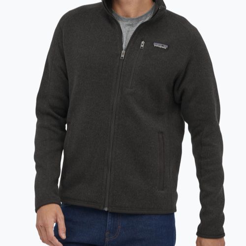 Чоловічий світшот Patagonia Better Sweater Флісовий трекінговий світшот чорний