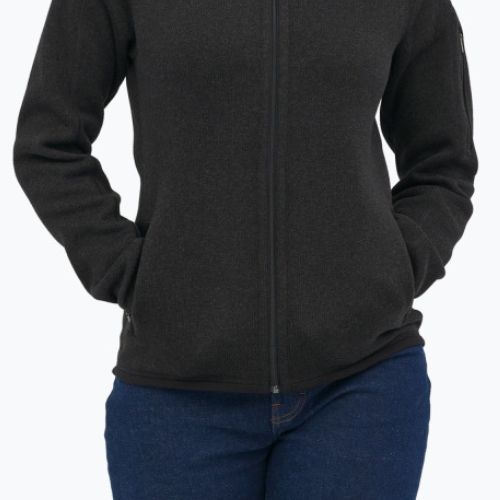 Жіночий трекінговий світшот Patagonia Better Sweater Флісовий світшот чорний