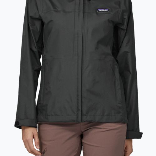 Жіноча дощовик Patagonia Torrentshell 3L чорний
