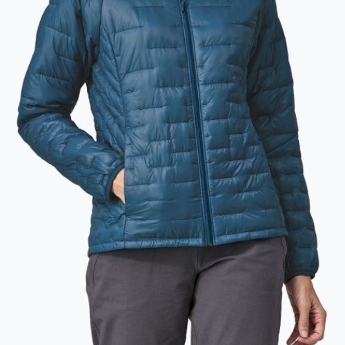 Жіноча утеплена куртка Patagonia Micro Puff Hoody lagom blue