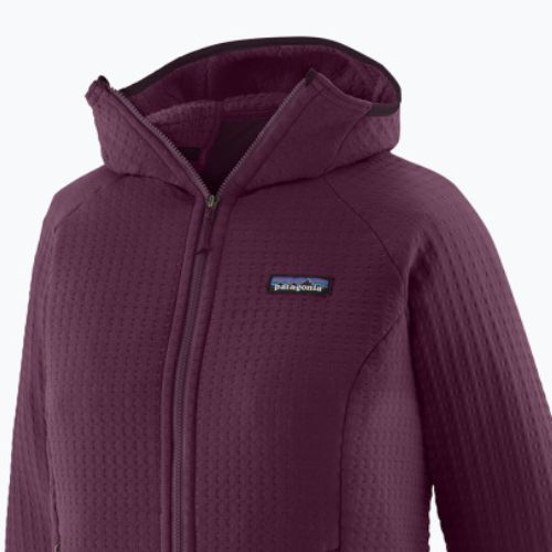Жіноча софтшелл-куртка Patagonia R2 TechFace Hoody нічна слива