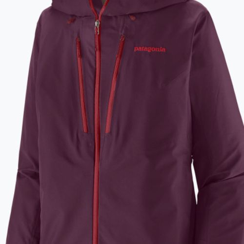 Жіноча нічна сливова дощова куртка Patagonia Triolet