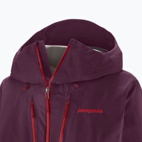 Жіноча нічна сливова дощова куртка Patagonia Triolet