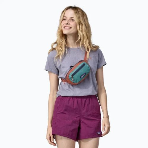 Patagonia Ultralight Black Hole Mini Hip Pack 1 л мішок для нирок червоного кольору