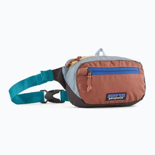 Patagonia Ultralight Black Hole Mini Hip Pack 1 л печворк/обсидіанова слива