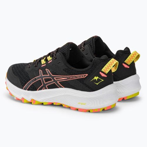 Кросівки для бігу жіночі ASICS Trabuco Terra 2 black/sun coral