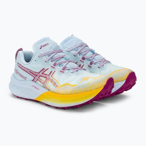 Кросівки для бігу жіночі ASICS FUJISPEED 2 light blue/blackberry