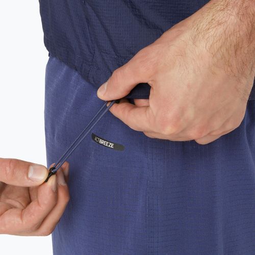 Чоловіча безрукавка ASICS Metarun Packable Gilet темно-синій