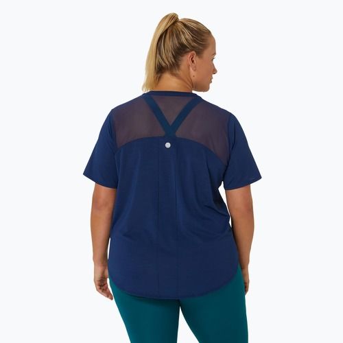 Жіноча бігова сорочка ASICS Road blue expanse expanse