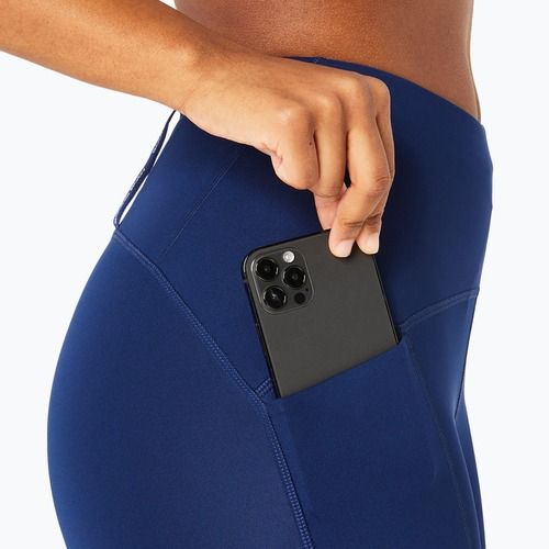 Жіночі бігові легінси ASICS з високою талією Capri сині expanse expanse