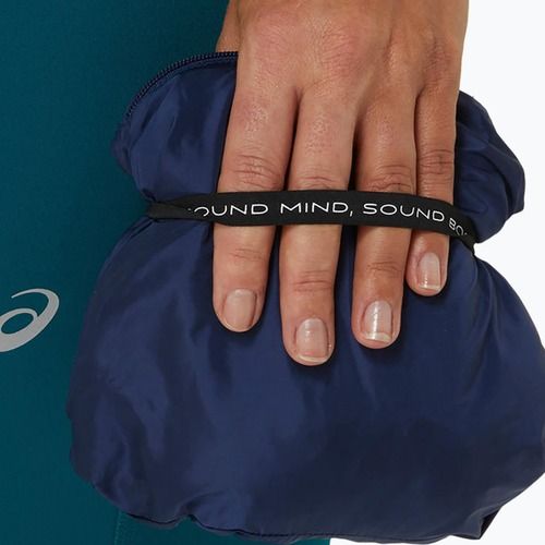 Жіноча бігова куртка ASICS Nagino Run Packable синій простір