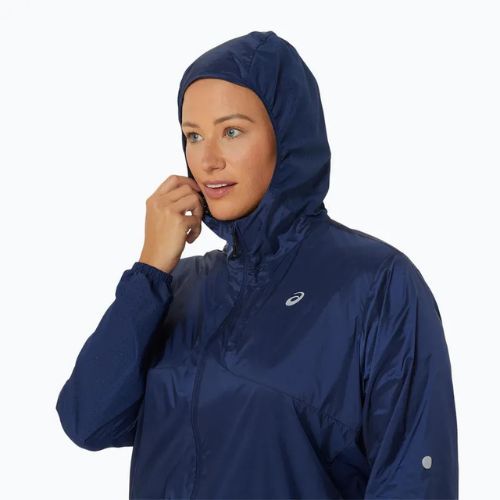 Жіноча бігова куртка ASICS Nagino Run Packable синій простір