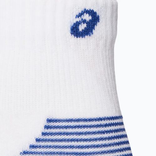 Шкарпетки для бігу ASICS Cushion Run Quarter 2 пари чорні/блискучі білі