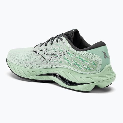 Чоловічі кросівки Mizuno Wave Inspire 20 сірий нефрит / чорна устриця