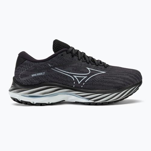 Жіночі бігові кросівки Mizuno Wave Rider 27 Ширина чорне дерево / сніговий покрив / чорний