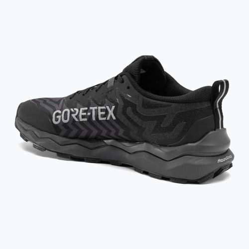 Чоловічі бігові кросівки Mizuno Wave Daichi 8 GTX чорне дерево/ультра сірий/чорний