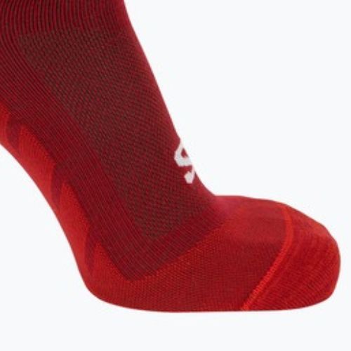 Шкарпетки для бігу Salomon Speedcross Ankle червоні жоржини/чорні/макові