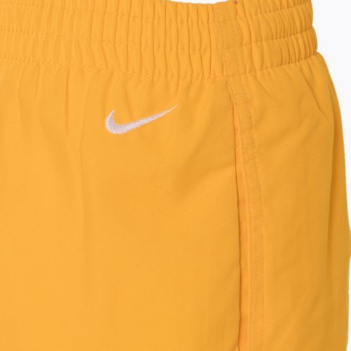 Шорти для купання дитячі Nike Split Logo 4" Volley laser orange