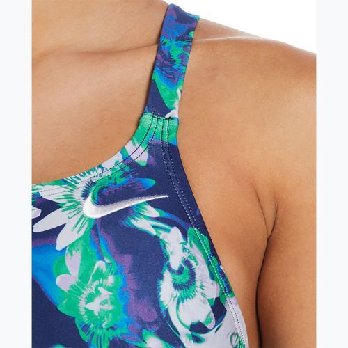 Купальник жіночий Nike Hydrastrong Solid Fastback midnight navy