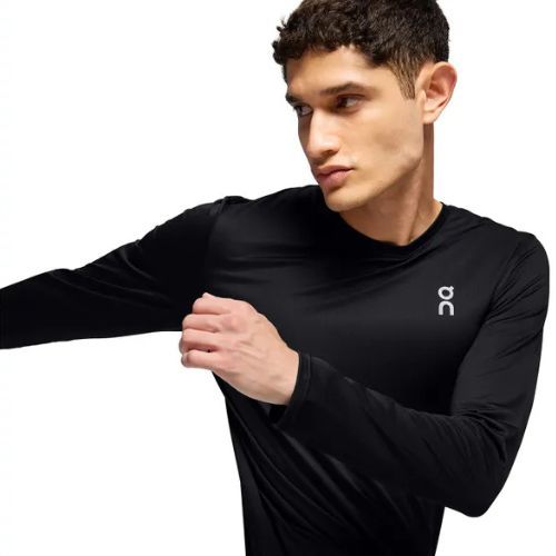 Лонгслів для бігу чоловічий On Core Long-T black