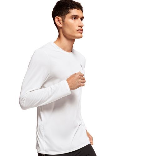 Лонгслів для бігу чоловічий On Core Long-T undyed-white