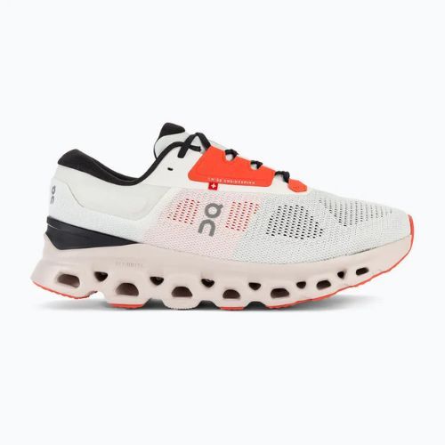 Черевики для бігу чоловічі On Cloudstratus 3 undyed-white/sand