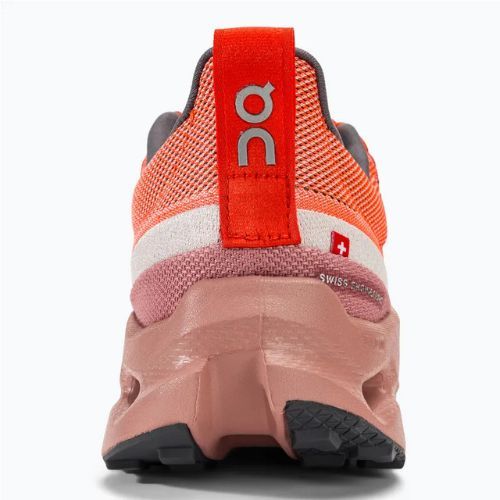 Черевики для бігу чоловічі On Cloudsurfer Trail flame/dustrose