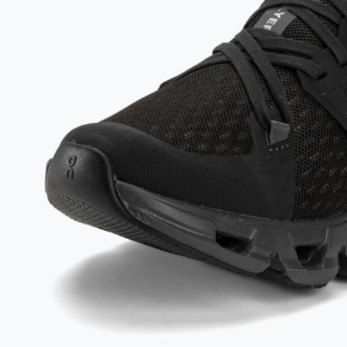 Черевики для бігу жіночі On Cloudflyer 4 black/white