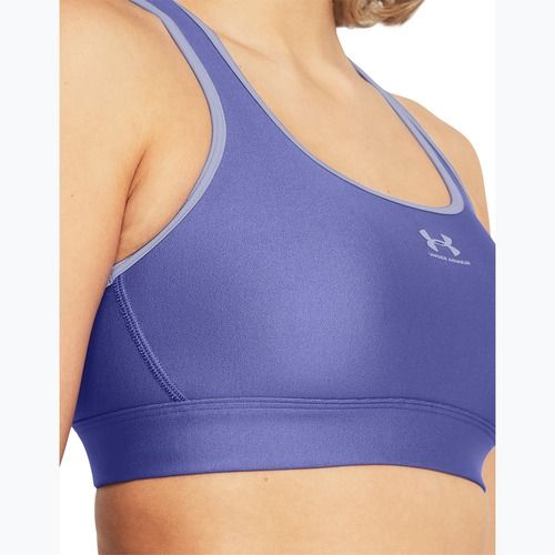 Бюстгальтер фітнес Under Armour Authentics Mid Paddles starlight/ celeste/celeste