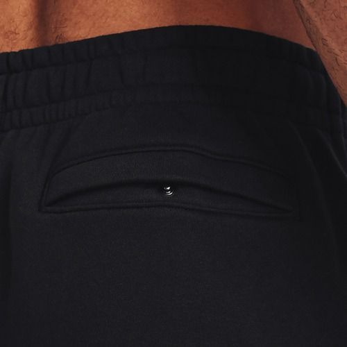 Штани для тренувань чоловічі Under Armour Essential Fleece Joggers black/white