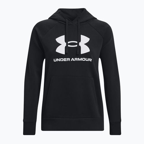 Кофта жіноча Under Armour Rival Fleece Big Logo Hoody black/white