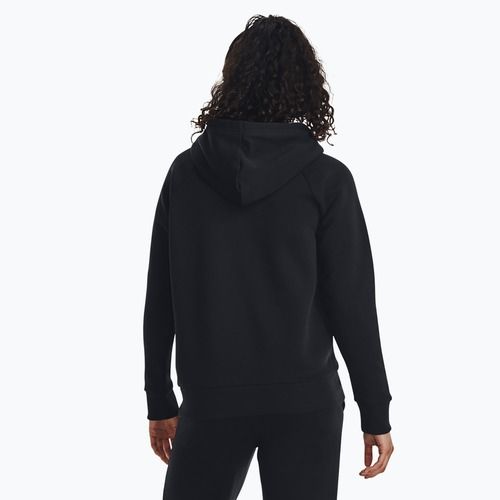 Кофта жіноча Under Armour Rival Fleece Big Logo Hoody black/white