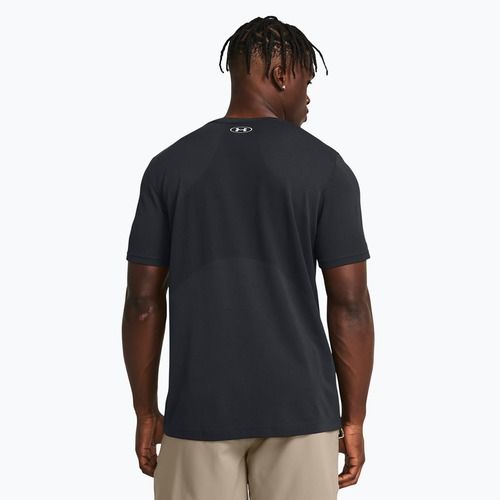 Футболка чоловіча Under Armour Vanish Seamless black/mod gray