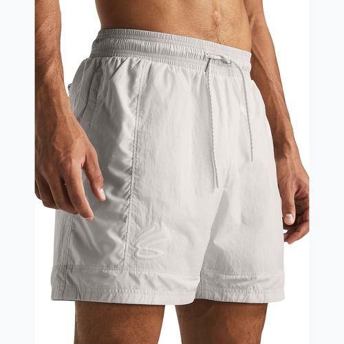 Шорти баскетбольні чоловічі Under Armour Curry Woen Short white clay/white clay/white clay