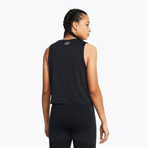 Майк для тренувань жіноча Under Armour Rush Energy Crop Tank black/white