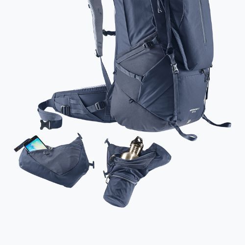 Чорнильний трекінговий рюкзак Deuter Aircontact X 80+15 л