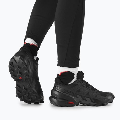Жіночі бігові кросівки Salomon Speedcross 6 чорний/чорний/фантом