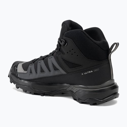 Чоловічі туристичні черевики Salomon X Ultra 360 MID GTX чорні/магніт/олов'яні