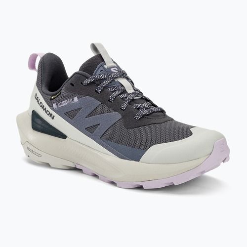 Жіночі туристичні черевики Salomon Elixir Activ GTX індія чорнило/льодовик сірий/пелюстка орхідеї