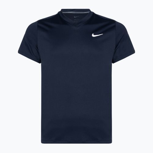 Футболка тенісна чоловіча Nike Court Dri-FIT Victory obsidian/obsidian/white