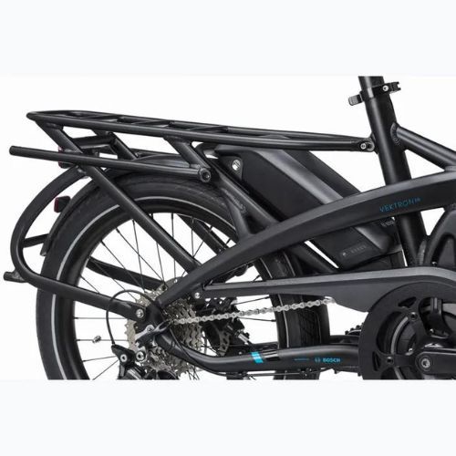 Велосипед електричний складаний Tern Vektron S10 Performance 400 Wh black